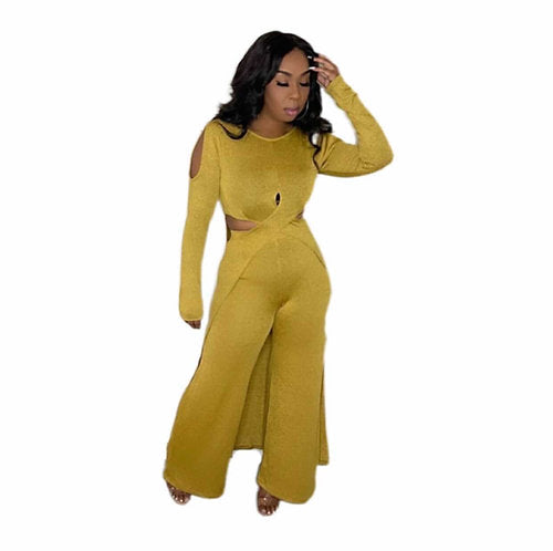 Canary Cut out 2 piece set